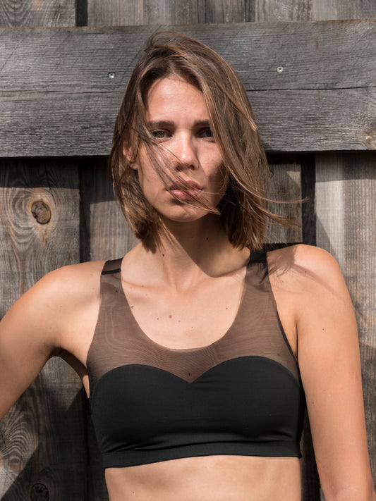 No Tan Sportsbra | black