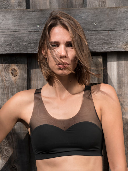 No Tan Sportsbra | black