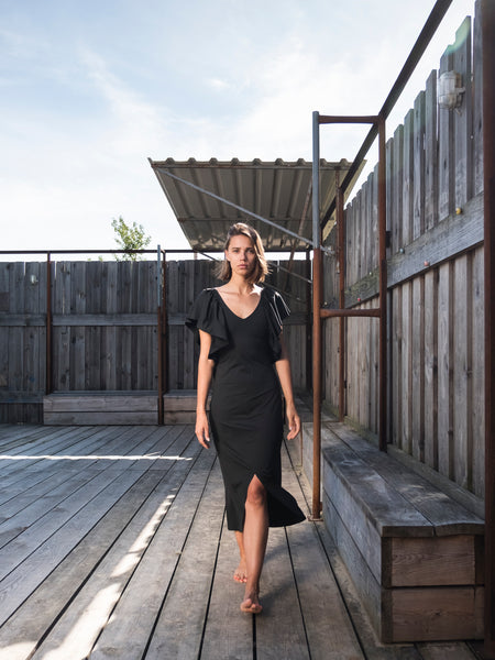 LAST ONE! Ena Dress | black [ size S ]