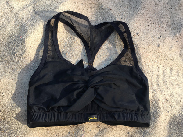 LAST ONES! Yalopa Sportsbra | black for good [ size XS & S ]